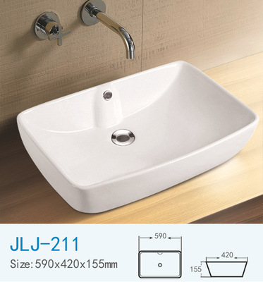 衛(wèi)浴潔具新選擇 吉麗嘉潔具白色藝術(shù)盆，廠家直銷與OEM服務(wù)盡在阿里巴巴